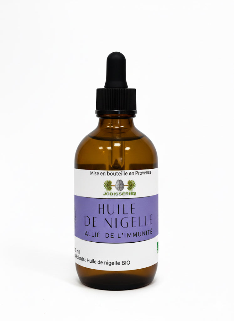 Huile de Nigelle Bio - Huile comestible peau et tout type de cheveux