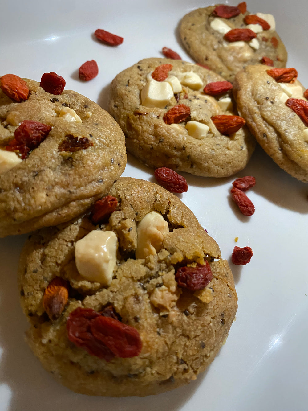 Délice de Carna - Cookies CBD - Baie de goji x graine de chia