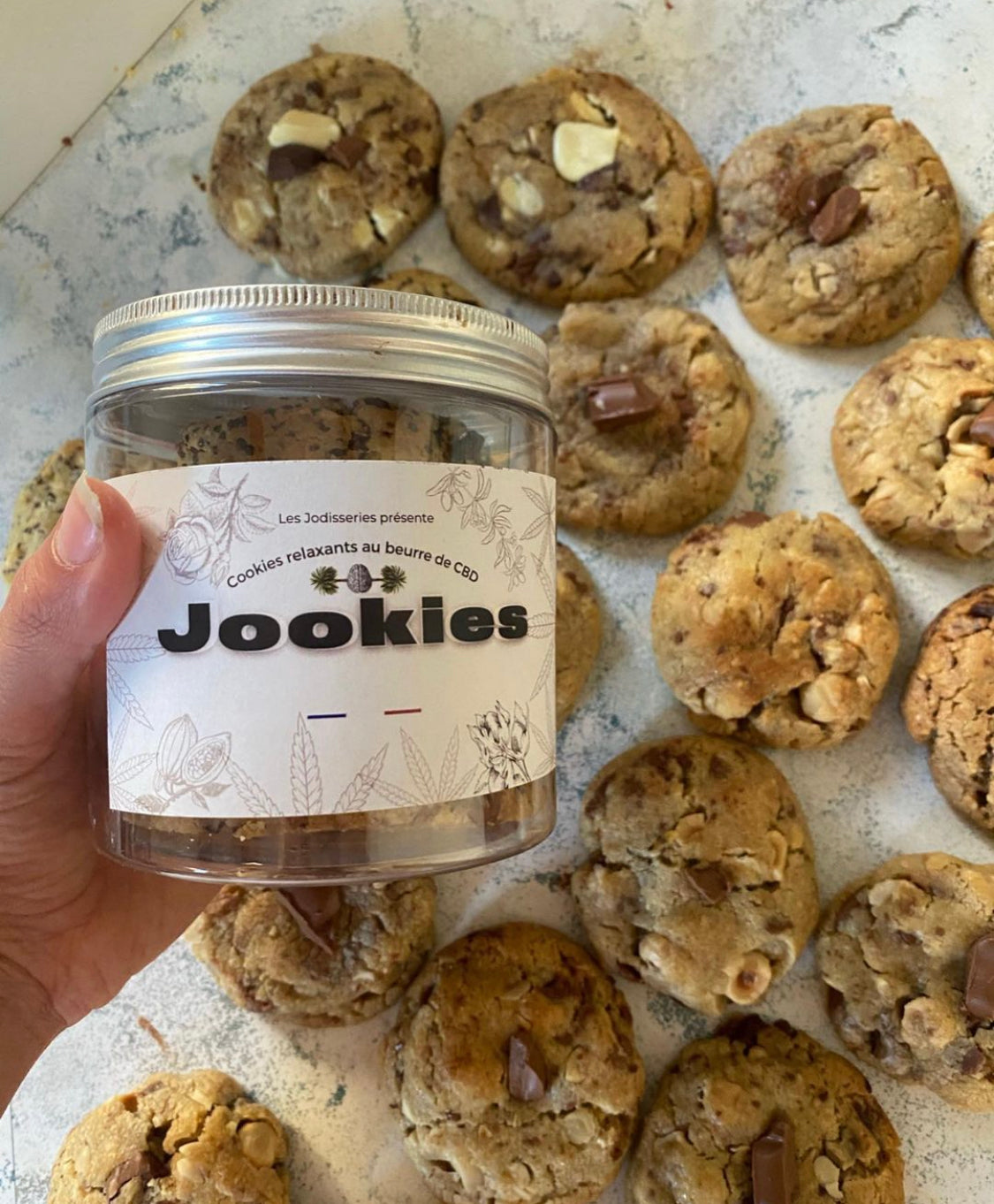 Mixte- Cookie au CBD - 5 goûts