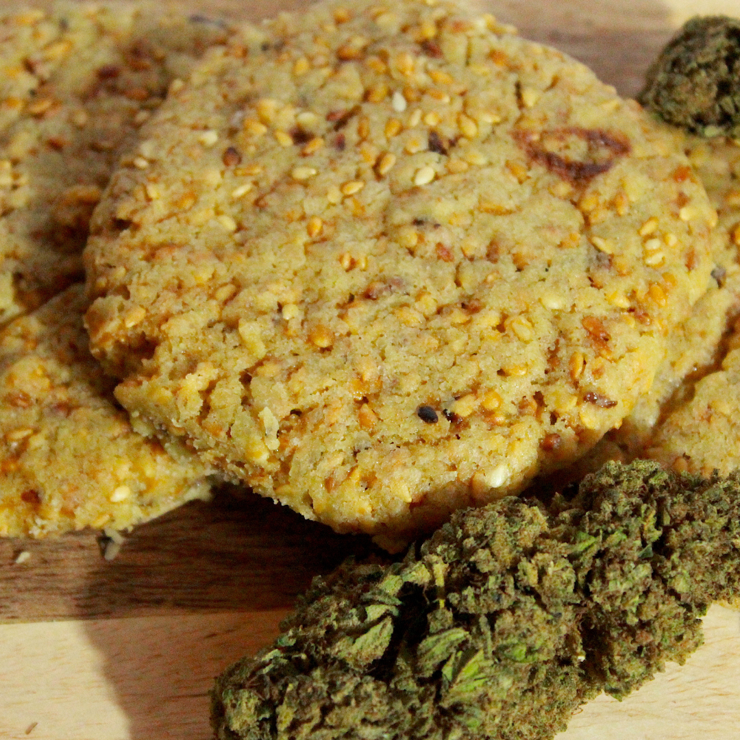 Sḗsamon - Cookie au CBD - Sésame x fleur de Sel