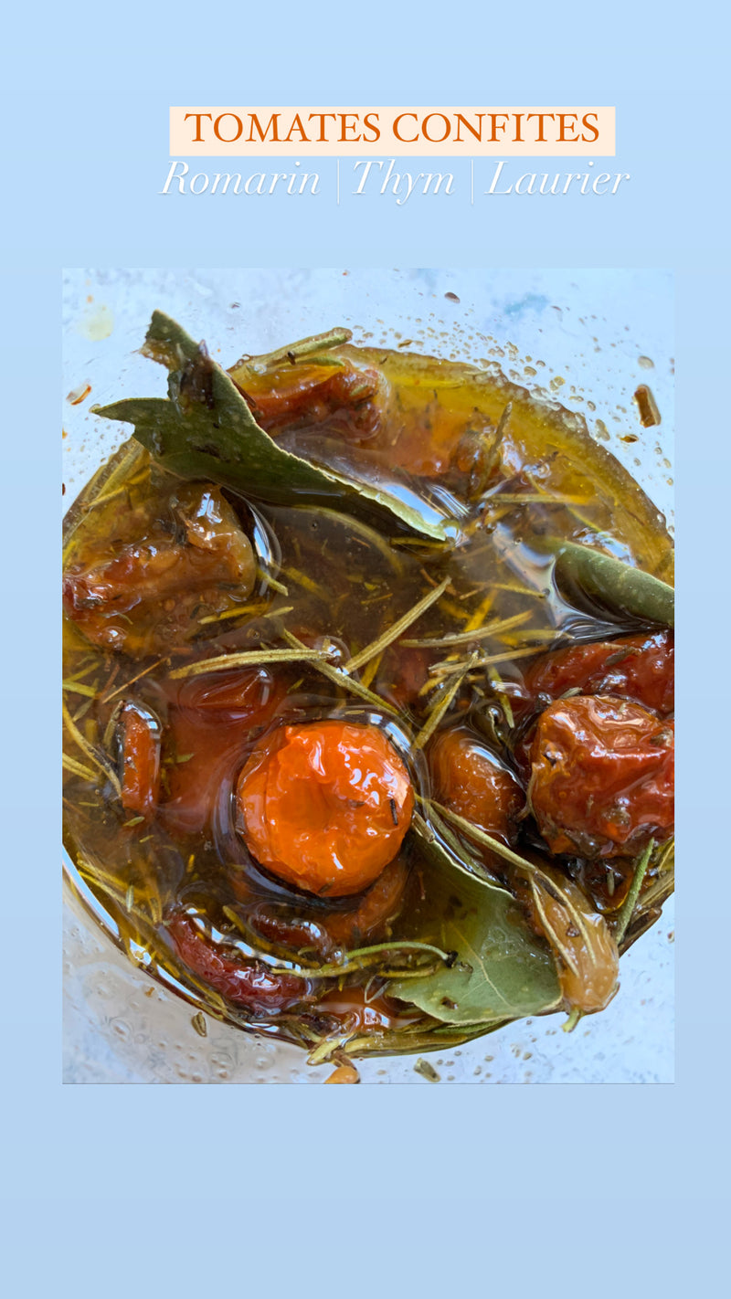 TOMATES CONFITES | Thym Romarin