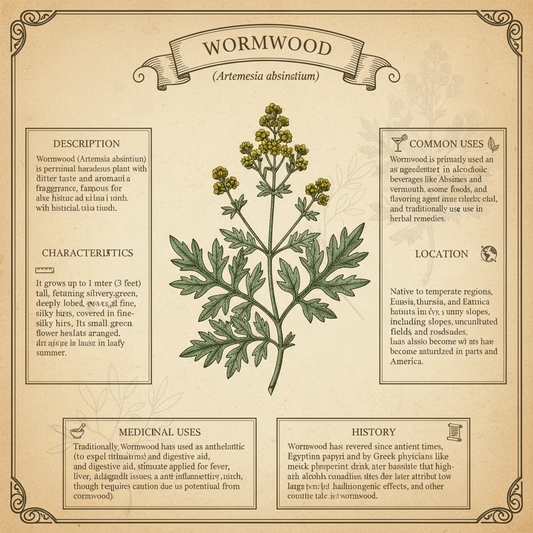 Artemisia absinthium (Absinthe « grande », wormwood)