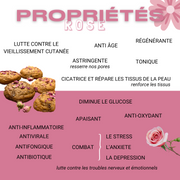 Ecume d'Aphrodite - Cookie CBD - Rose x Gingembre