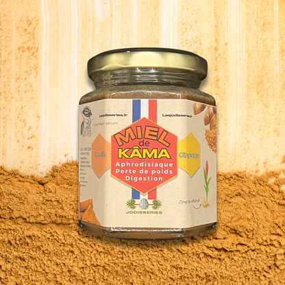 Miel Français de Kâma - Libido & perte de poids - Cannelle - Gingembre
