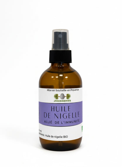 Huile de Nigelle Bio - Huile comestible peau et tout type de cheveux