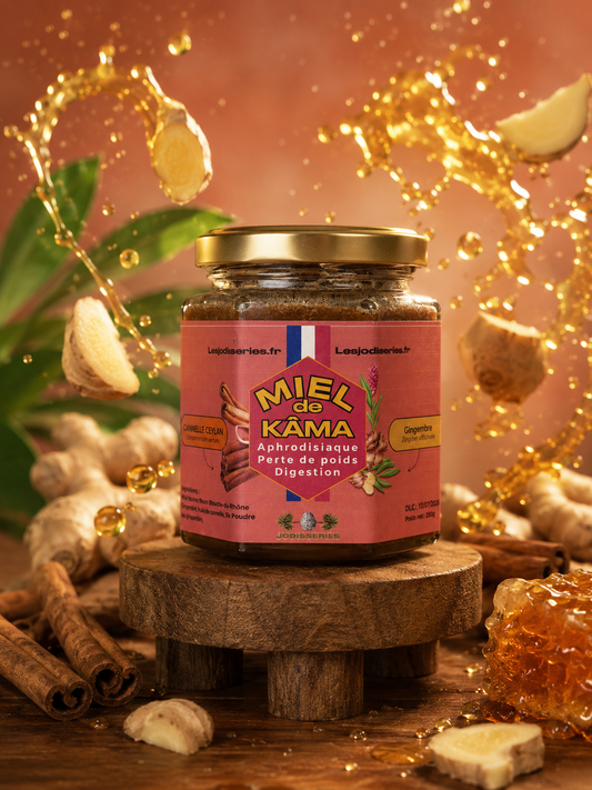 Miel Français de Kâma - Libido & perte de poids - Cannelle - Gingembre