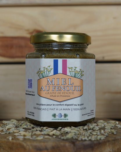 Miel Français de Fenouil - Soutien la digestion - Ballonnements