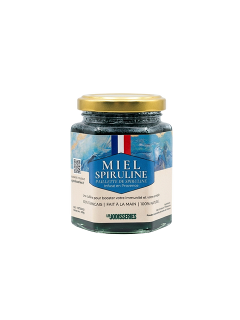 Miel français à la Spiruline - Fatigue - Carences - Sport