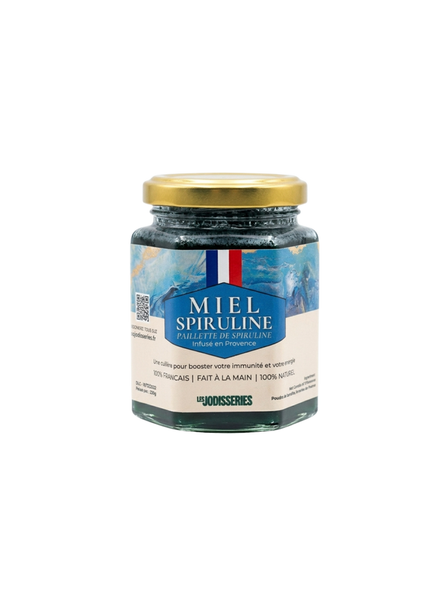 Miel français à la Spiruline - Fatigue - Carences - Sport