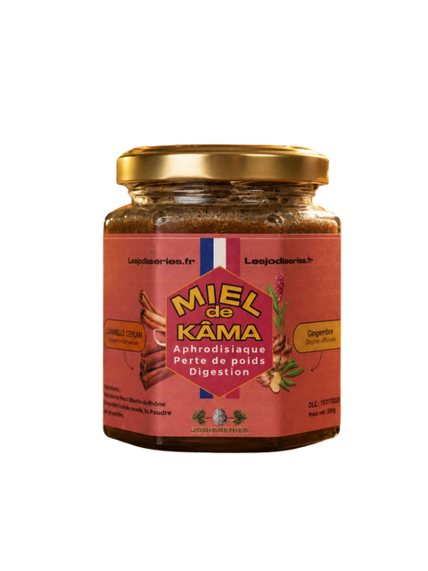 Miel Français de Kâma - Libido & perte de poids - Cannelle - Gingembre