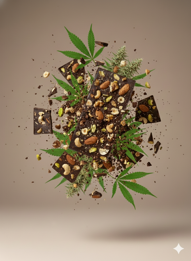 Tablette : chocolat noir - Noisette - Amande - Pistache - Noix de Cajou
