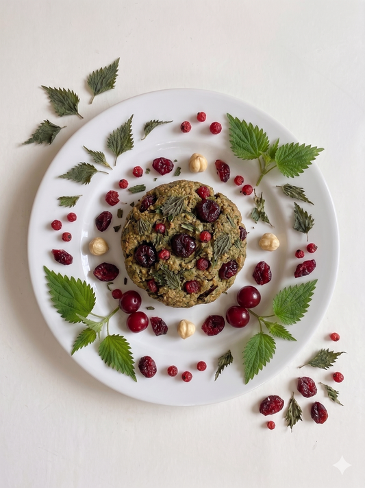 Cookies à l'ortie - fruit rouge