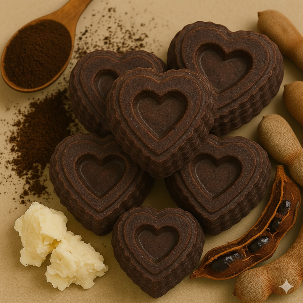 Savon au Karité & neep neep ( Tamarin ) - L'hygiène Intime naturel