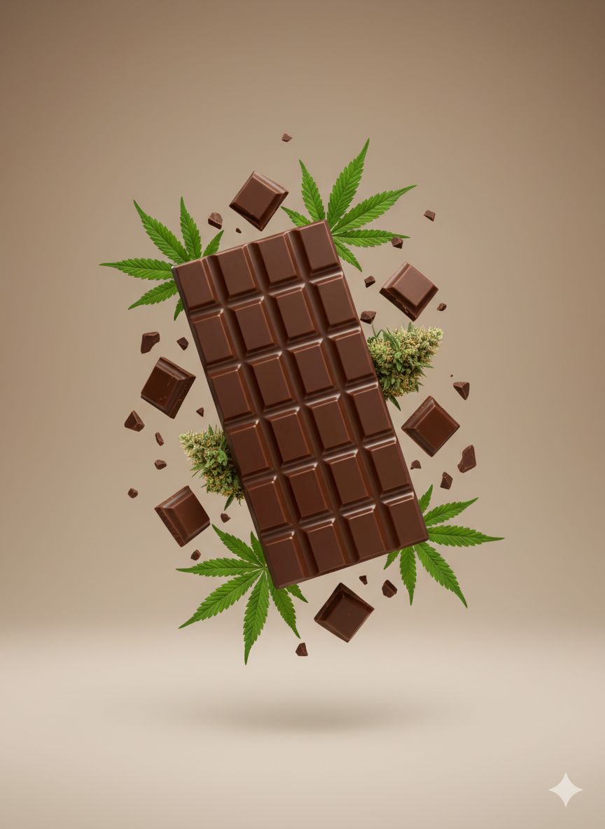 Tablette : chocolat au lait - beurre de cacao CBD
