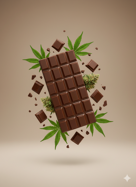 Tablette : chocolat au lait - beurre de cacao CBD