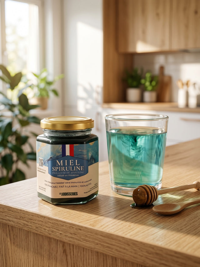 Miel français à la Spiruline - Fatigue - Carences - Sport
