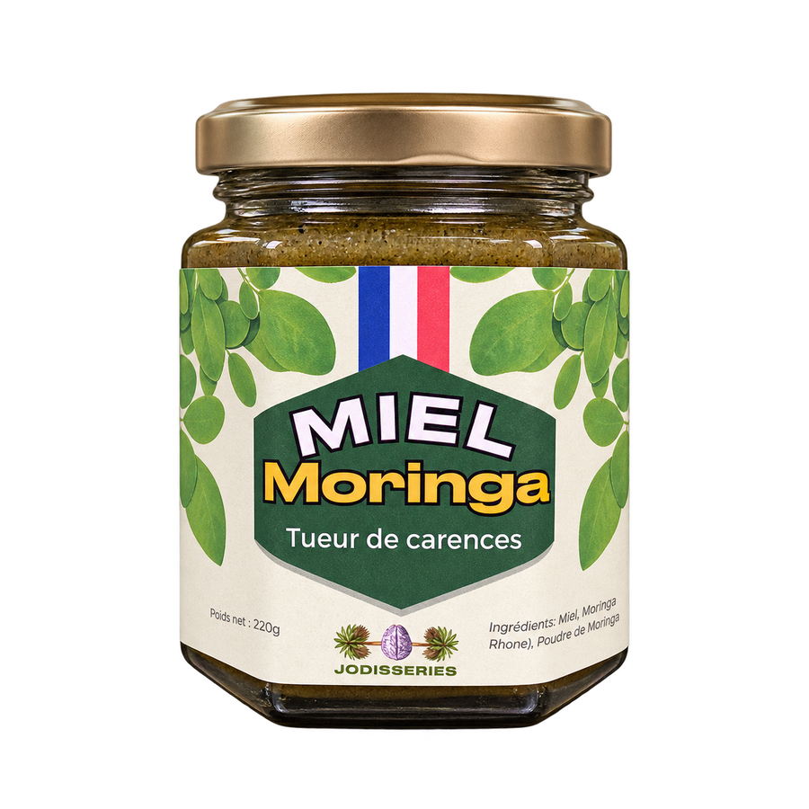 Miel Français au Moringa - Tueur de carence et Digestion