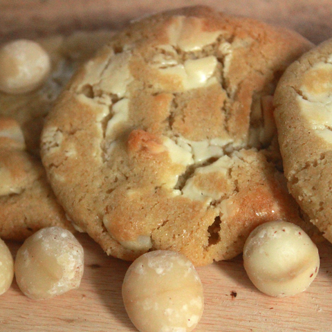 Boobera - Cookie CBD - Chocolat blanc et macadamia