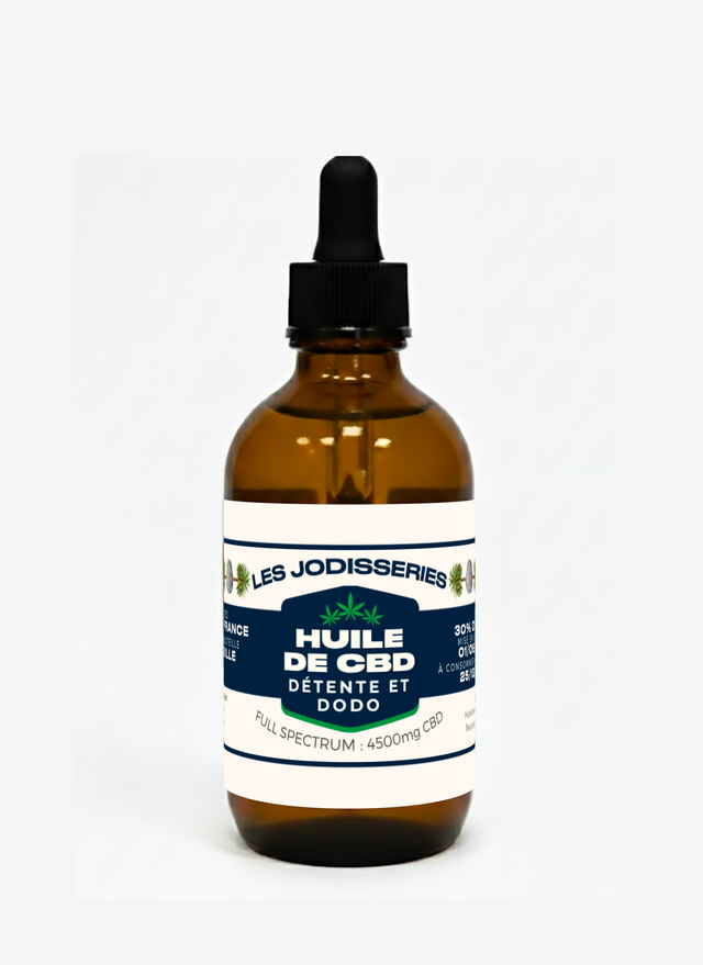 Gouttes de Morphée - Huile de CBD 30% - Anxiété, Douleur et Dodo - 15 ml