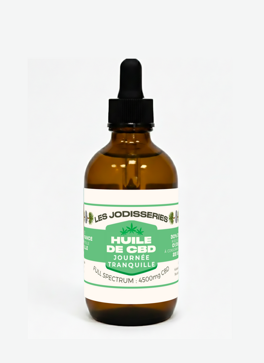 Force de Pasithée - Huile de CBD 30% - Journée tranquille - 15 ml