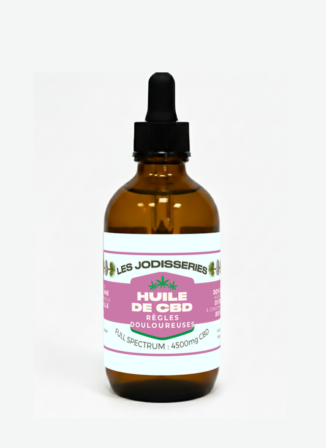 Force de Héra - Huile de CBD 30% - Douleurs et menstruations - 15 ml