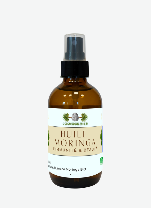 Huile de Moringa 100 ml – Pressée à Froid, 100% Naturelle, Soin Peau & Cheveux