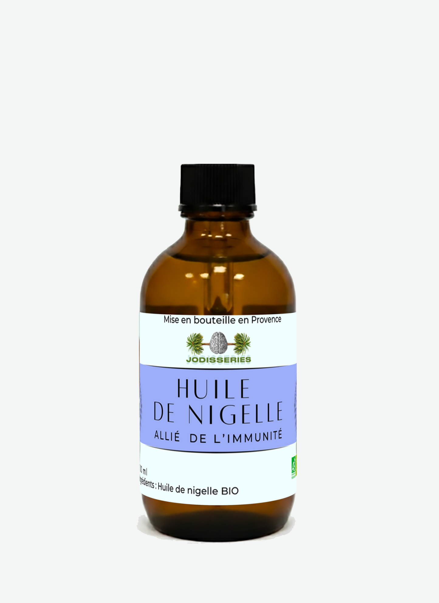 Huile de Nigelle Bio - Huile comestible peau et tout type de cheveux