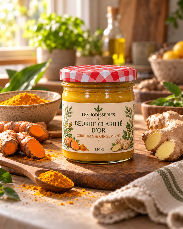 Beurre clarifié d'Or – Curcuma & Gingembre