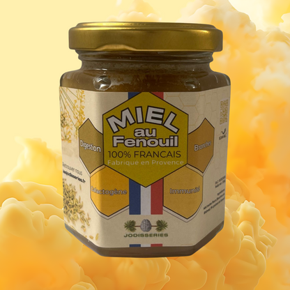 Miel Français de Fenouil - Soutien la digestion - Ballonnements
